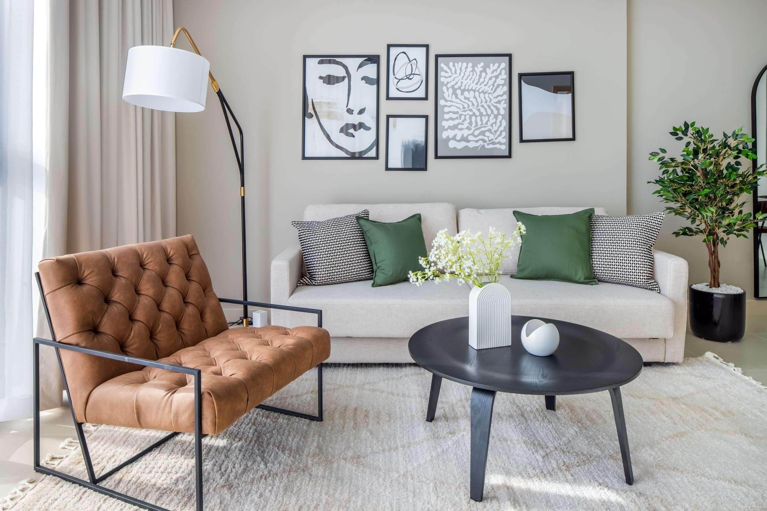 شقة بغرفة نوم واحدة مطلة على برج خليفة في بيلفيو، طابق مرتفع